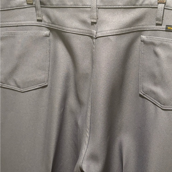 Wrangler Mens Pants Gray Style 82GY Western Style Stretch Polyester 50x32 - Picture 2 of 5